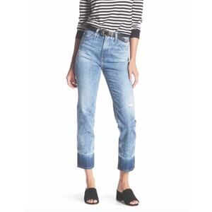 New AG Jeans Phoebe High Rise Straight Leg Jeans NWT Y2K Revival Preppy